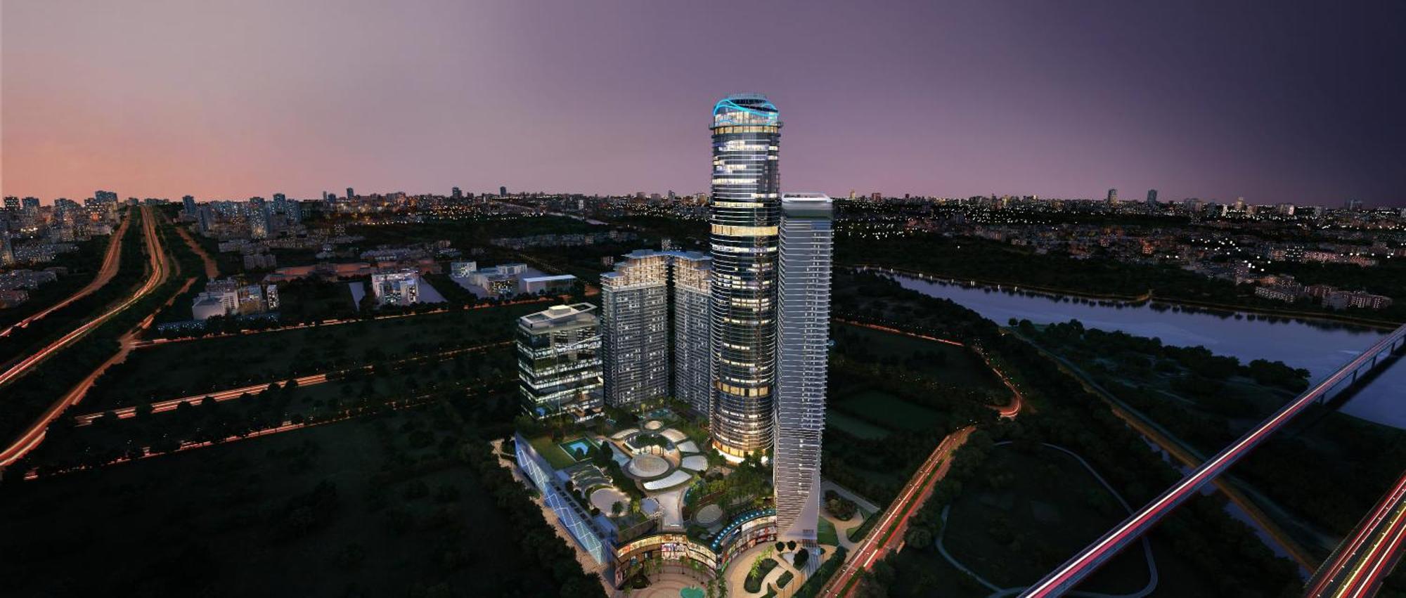 Countryside Luxury Suites - Supernova Noida New Delhi Buitenkant foto